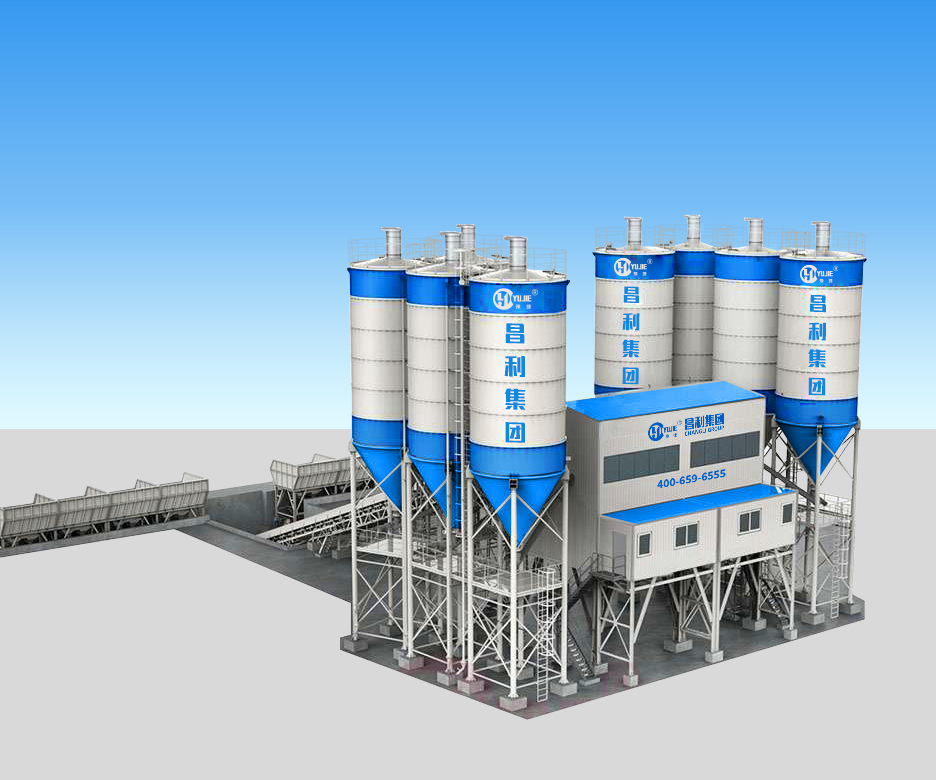 水泥砼强制拌合站设备型号